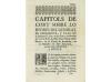 1702. LIBRO. (DERECHO CATALÁN). CAPITOLS DEL GENERAL DEL PRI