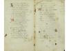 1300 ca. MANUSCRITO. (FRAGMENTO). FRAGMENTO DE MANUSCRITO LI