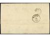 ✉ ESPAÑA. Ed. 113 (4). 1871. BARCELONA a VIENA (Austria). 12
