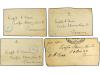 ✉ PANAMA. 1892. Ocho FAJAS DE PRENSA del ´The Colon Telegram