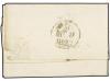✉ ESPAÑA: PREFILATELIA. 1826. BOCEGUILLAS a MADRID. Marca CA