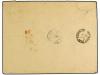 ✉ CABO DE BUENA ESPERANZA. Ed. . 1881. Cover to FRANCE with 