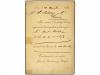 ✉ ESPAÑA. Ed. 217. 1890. Tarjeta Postal de GARCIA, QUINTANO 