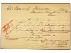 ✉ ESPAÑA. Ed. 217. 1898. Tarjeta Postal de JOSÉ HERRERO de P