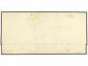 ✉ ESPAÑA. Ed. 12. 1852. DENIA a ALTEA. 6 cuartos rojo, mat. 