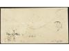✉ CUBA. Ant. 7F (2). 1862. HABANA a BILBAO. 1/2 real azul, p