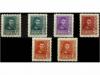 ** ESPAÑA. Ed. 841/44 + 841/44A. SERIE completa. LUJO. Cat. 