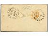 ✉ GRAN BRETAÑA. Ed. . 1843. LONDRES a CHELTENHAM. Entero pos