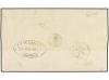 ✉ MEXICO. 1874. TAMPICO a VERACRUZ. 12 ctvos. azul para el p