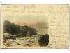 ✉ CHINA. Ed. . 1901. Japan 4 s. sepia postal stationery card