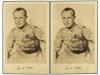 ✉ ALEMANIA. Ed. . 1925. Pair of Official Postcards each fran