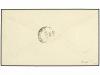 ✉ MALAYA: JOHORE. Ed. . 1898. Registered cover to SINGAPORE 