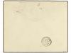 ✉ CURACAO. Ed. . 1892. Registered cover used to ROTTERDAM be
