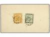 ✉ BRUNEI. Ed. . 1940. Cover bearing 1924-37 6 c.& 2 c.& 4 c.