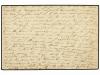 ✉ FRANCIA. Ed. . 1870. 10 c. laureate Napoleon (Yv 28) tied 