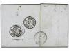✉ SUIZA. Ed. . 1865. Entire letter to BELLGARDE franked by t