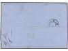 ✉ SUECIA. 1869. Cover to LONDON from YSTAD prepaid with four