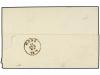 ✉ FRANCIA. Ed. . 1879. Entire letter to MONS franked by Type