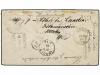 ✉ ALEMANIA. Ed. . 1883. 10 pf. rose stationery envelope used