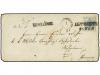✉ AUSTRIA. Ed. . (1854 CA.). Registered cover to Military Un
