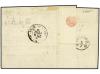 ✉ SUECIA. 1876. Entire letter to FRANCE bearing finr three c