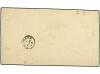 ✉ COLOMBIA. 1883. CARTAGENA a INGLATERRA. 10 cts. lila (Sc. 