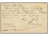 ✉ MALTA. 1885 (April 3). Germany 5pf violet postal stationer