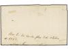 ✉ COLOMBIA. Sc. 38. 1869. Cover from LA MESA to BOGOTA, fran