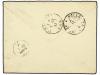 ✉ INDIA. 1911. INDIA to LONDON. 1 anna red redirected to FRA