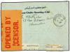 ✉ PALESTINA. 1939. ALEXANDRIA (Egypt) to JERUSALEM. 5 mills 