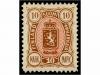 * FINLANDIA. Mi. 27A/34A. 1889. Complete set, hinged. Michel