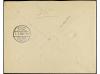 ✉ LITUANIA. Yv. A-18/20. 1922 (29-8). KAUNAS to LIBAU. AIR M