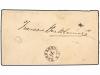 ✉ COLOMBIA. 1893. BARRANQUILLA a MODENA (Italia). 10 ctvos. 