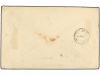 ✉ PERU. Yv. 59, 21 (2). 1885. TRUJILLO a PARÍS. 1 ctvo. nara