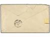 ✉ COLOMBIA. 1914. Circulada a LONDRES. 5 cts. azul (2), mat.