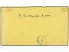 ✉ COLOMBIA. 1903. TUMACO a PANAMA. Manuscrito "Franca, pago 