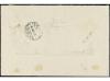 ✉ LITUANIA. Yv. A-1/7. 1922 (19-I). KAUNAS a ZURICH. Serie c