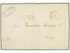 ✉ PERU. 1845-1860. Conjunto de 13 cartas, circuladas la mayo