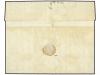✉ PERU. 1834. LIMA a FRANCOMONT (Bélgica). Encaminada hasta 