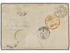 ✉ BOLIVIA. 1856. COROCORO (Bolivia) a PARÍS. Circulada vía P