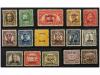 * ESTADOS UNIDOS. Sc. 84/96. 1925-26. CANAL ZONE. Complete s