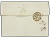✉ GUADALUPE. 1845. POINTE A PITRE a LE HAVRE. Fechadores de 
