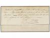 ✉ COLOMBIA. (1840 CA.). Envuelta circulada a MEDELLIN. Marca