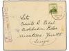 ✉ ESPAÑA GUERRA CIVIL. 1937. BARCELONA a SUIZA. 60 cts. oliv