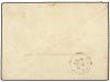 ✉ REUNION. 1883. ST. DENIS a ROMA (Italia). 25 cts. azul (3)