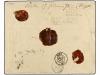 ✉ AUSTRIA. Mi. 36, 39, 40. 1875. Registered cover from VIENN