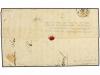 ✉ EGIPTO. Sg. Z17, Z22. 1867. Cover from ALEXANDRIA to ALICA