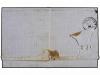 ✉ ARGENTINA. 1868. Entire letter to VALLADOLID (Spain) prepa