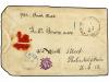 ✉ COSTA DE ORO. Sg. 15, 11. 1893. Cover from ELMINA to PHILA
