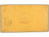 ✉ COLOMBIA. Yv. 74 (5). 1885. CARTAGENA a INGLATERRA. 2 ctvo